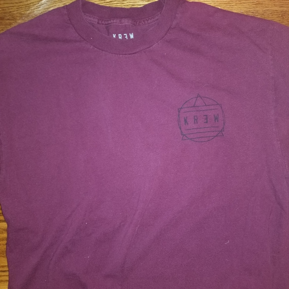 used vintage krew skateboard clothing co tshirt